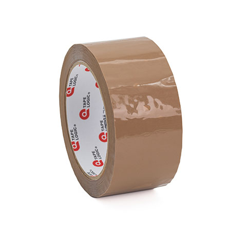 2" x 110 yds. Tan TAPE LOGIC<span class='afterCapital'><span class='rtm'>®</span></span> #600 Hot Melt Tape